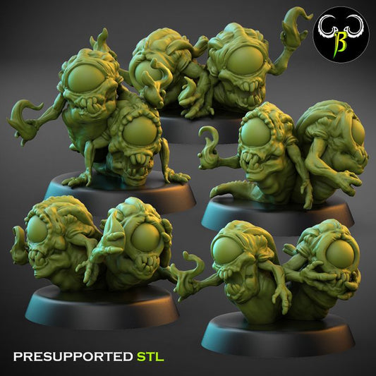 Eyelings, Set 1 (5 Variants Available) - Clay Beast Creations