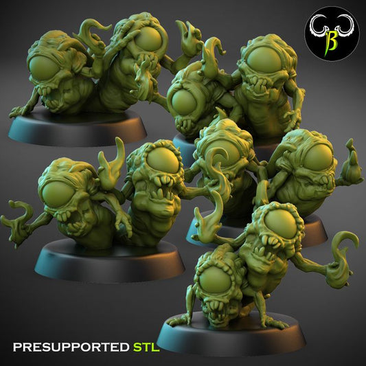 Eyelings, Set 2 (5 Variants Available) - Clay Beast Creations