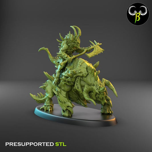 Gore Riders, Set 1 (3 Variants Available) - Clay Beast Creations