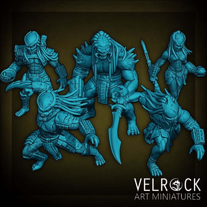 Xeno Hunters (5 Variants Available) - Velrock