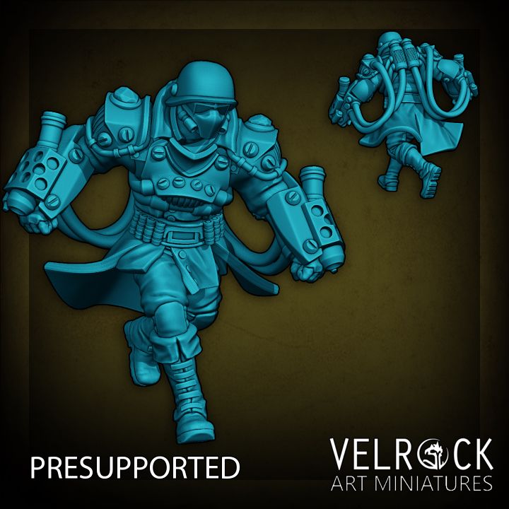 Industrialist Hero Reinforcements (3 Variants Available) - Velrock
