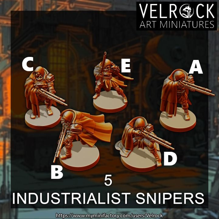 Industrialist Archers (5 Variants Available) - Velrock