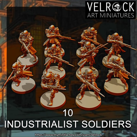 Industrialist Soldiers (10 Variants Available) - Velrock