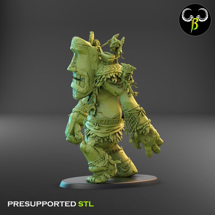 Living Totem with Tikki Pilots (2 Variants Available) - Clay Beast Creations