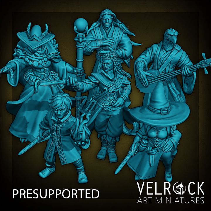 Witches and Warlocks (6 Variants Available) - Velrock