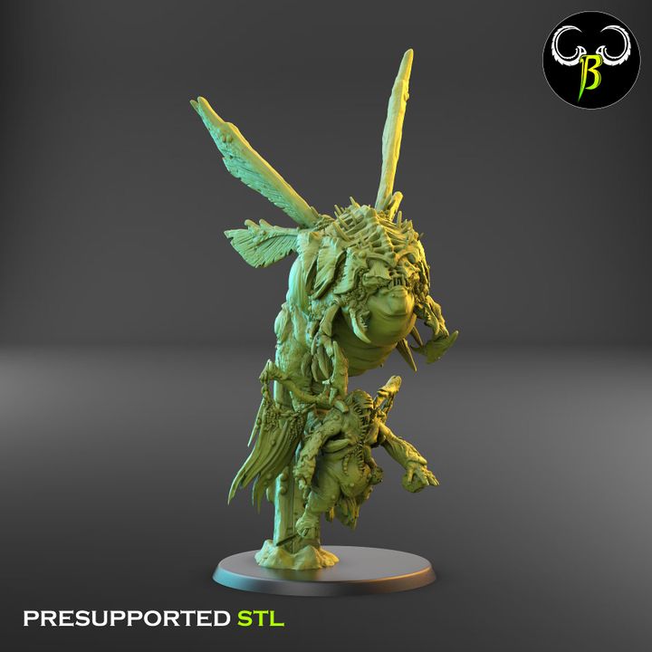 Maggot Bomber Leaders (3 Variants Available) - Clay Beast Creations