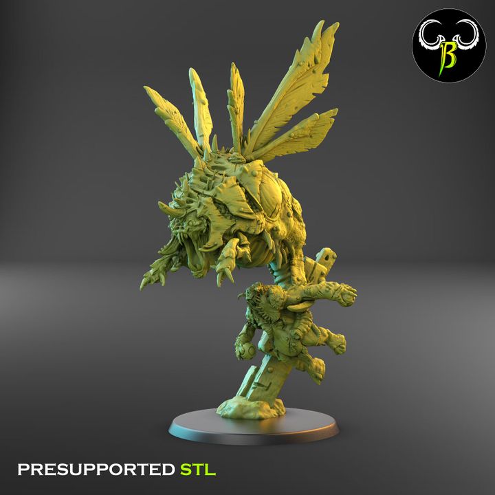 Maggot Bomber Leaders (3 Variants Available) - Clay Beast Creations