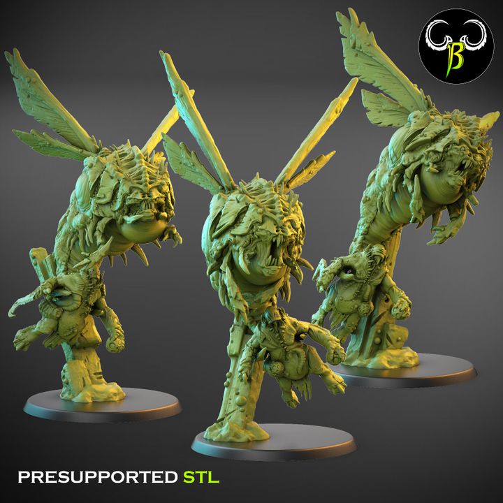 Maggot Bombers (3 Variants Available) - Clay Beast Creations