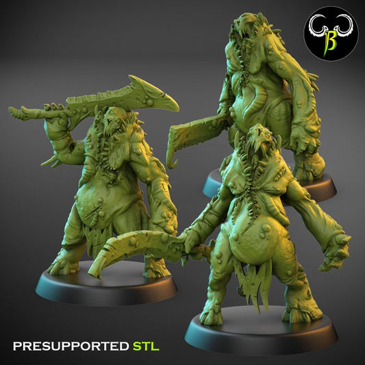 Maggotfiends, Set 2 (3 Variants Available) - Clay Beast Creations