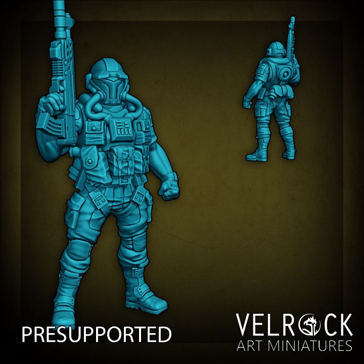 Tempest Mech Pilot (5 Variants Available) - Velrock
