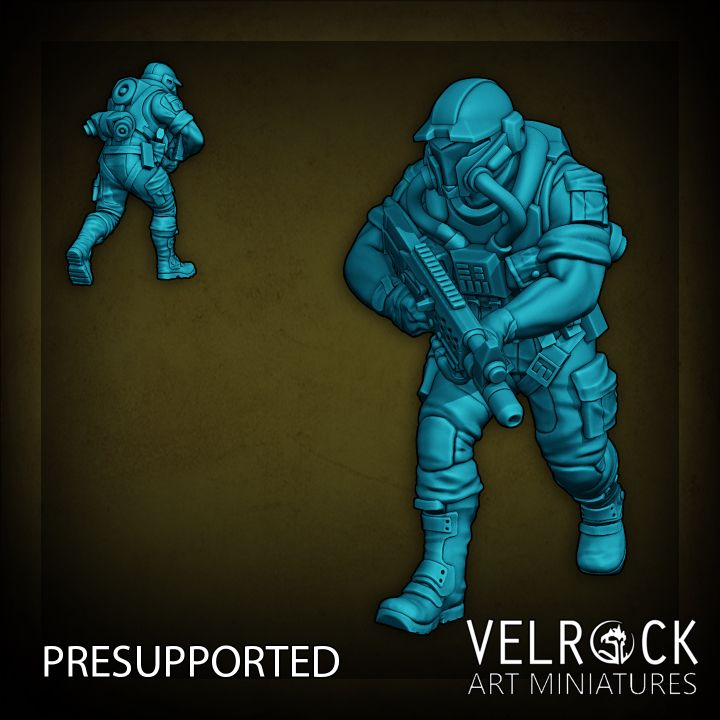 Tempest Mech Pilot (5 Variants Available) - Velrock