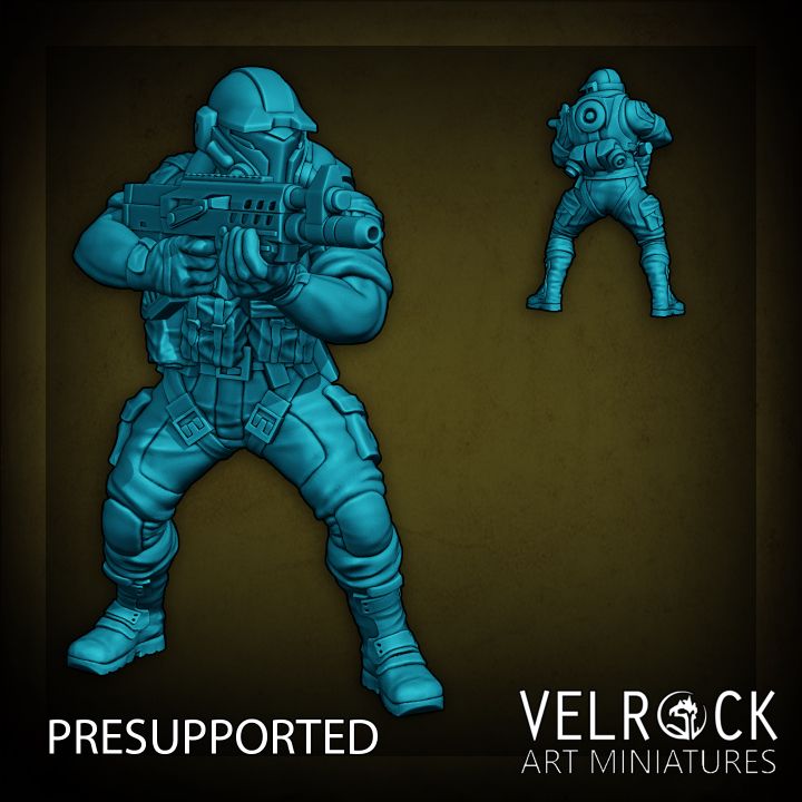 Tempest Mech Pilot (5 Variants Available) - Velrock