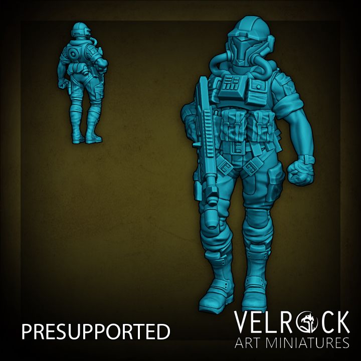 Tempest Mech Pilot (5 Variants Available) - Velrock