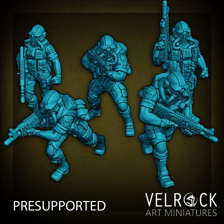 Tempest Mech Pilot (5 Variants Available) - Velrock