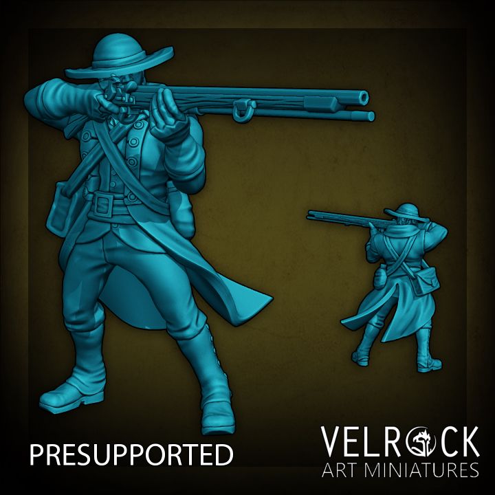 Continental Militia (5 Variants Available) - Velrock