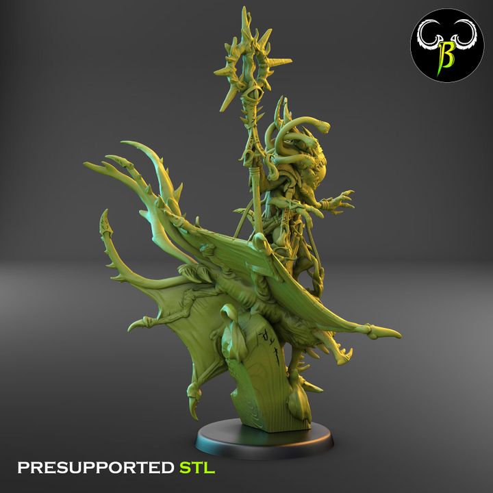 Mounted Apostle of Divination - Clay Beast Creations