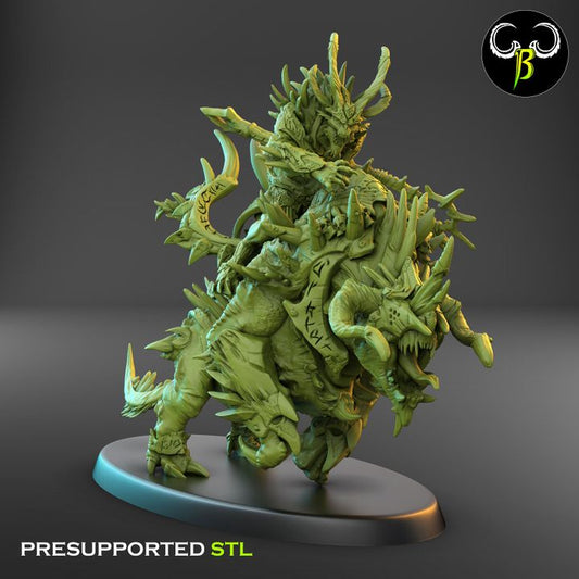 Mounted Apostle of Ruin - Clay Beast Creations