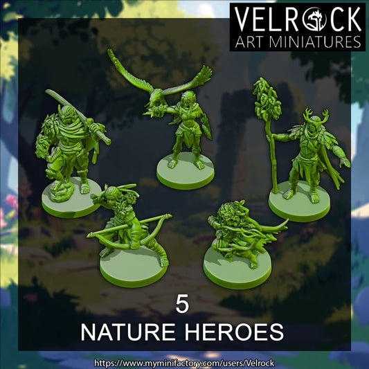 Nature's Pathway Heroes (6 Variants Available) - Velrock