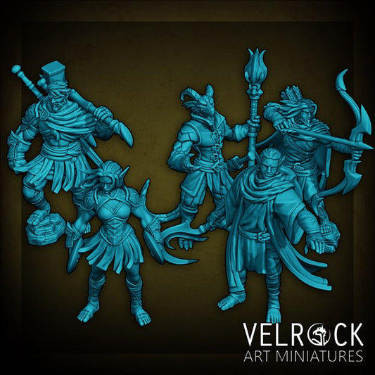 Odyssean Heroes (5 Variants Available) - Velrock