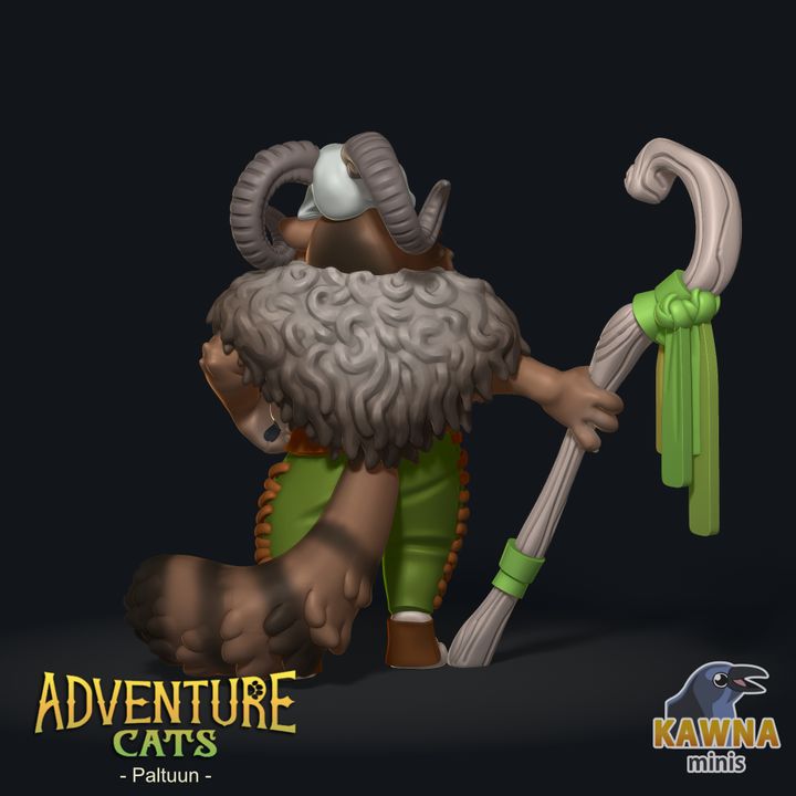 Paltuun Druid (2 Variants Available) - Kawna Minis