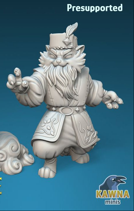 Paltuun Sorcerer and Paw Spell Effect (3 Variants Available) - Kawna Minis