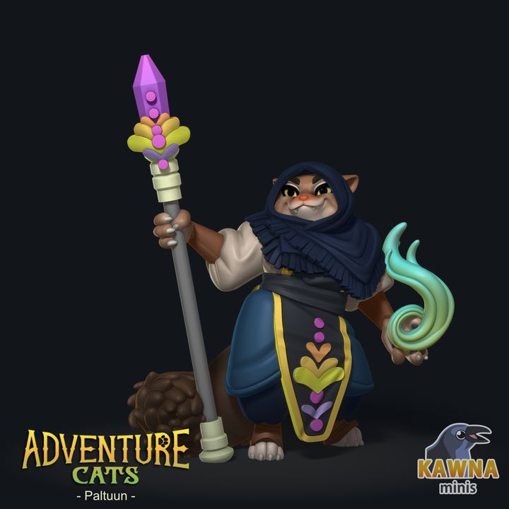 Paltuun Wizard (2 Variants Available) - Kawna Minis