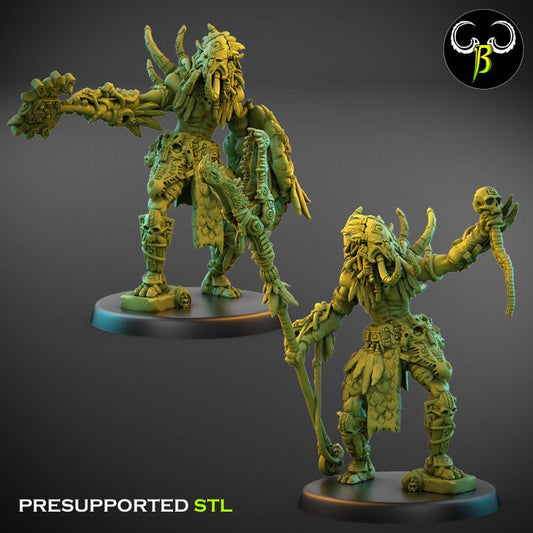 Preda'Troll, Troll Hunter (2 Variants Available) - Clay Beast Creations
