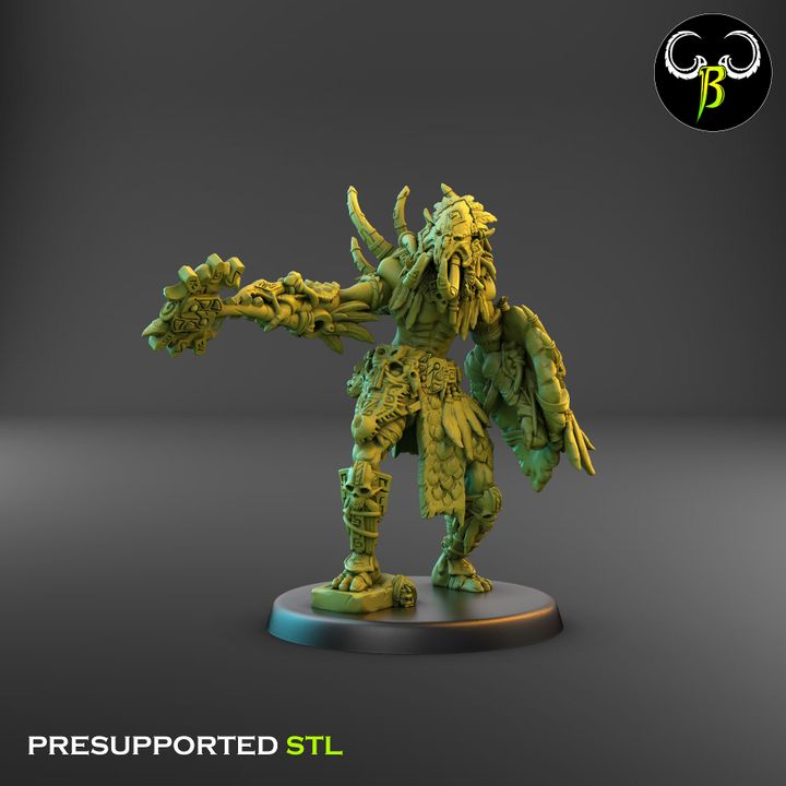 Preda'Troll, Troll Hunter (2 Variants Available) - Clay Beast Creations