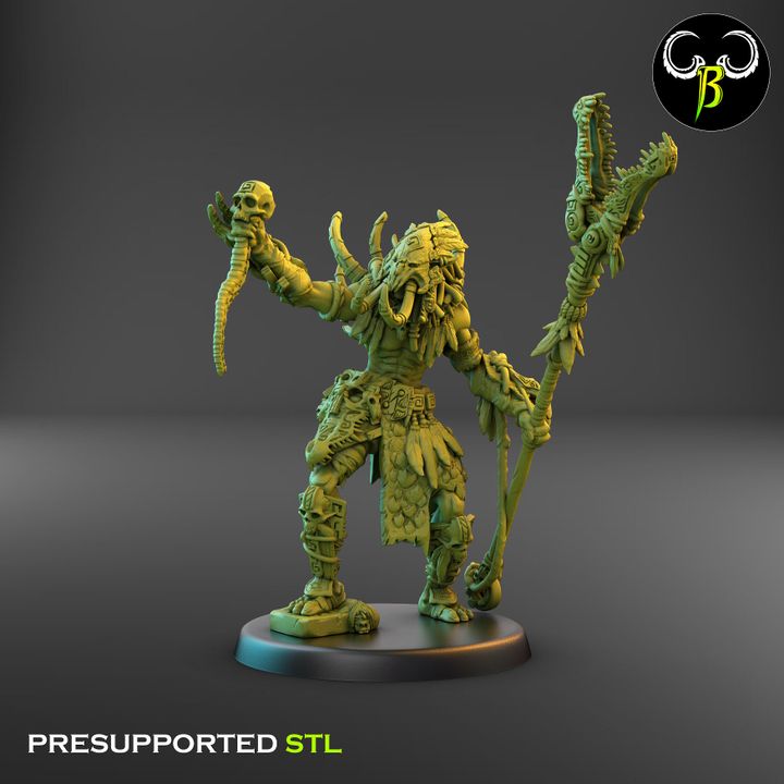 Preda'Troll, Troll Hunter (2 Variants Available) - Clay Beast Creations
