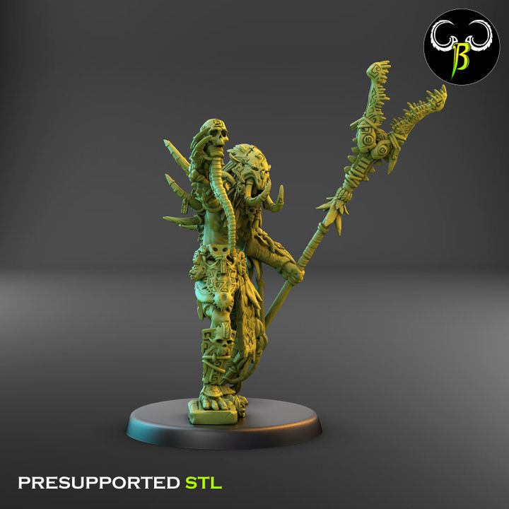 Preda'Troll, Troll Hunter (2 Variants Available) - Clay Beast Creations