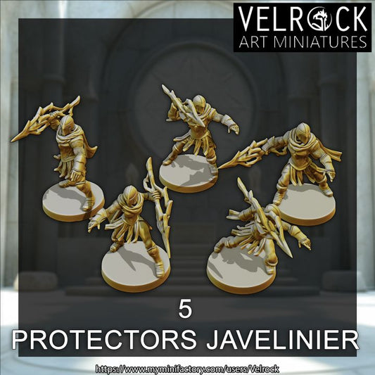 Protectors of the Old Gods, Javeliniers (5 Variants Available) - Velrock