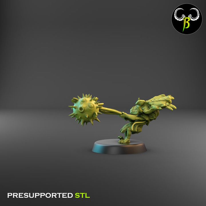 Shore Warriors, Fish Squad - Tikki Folk (6 Variants Available) - Clay Beast Creations