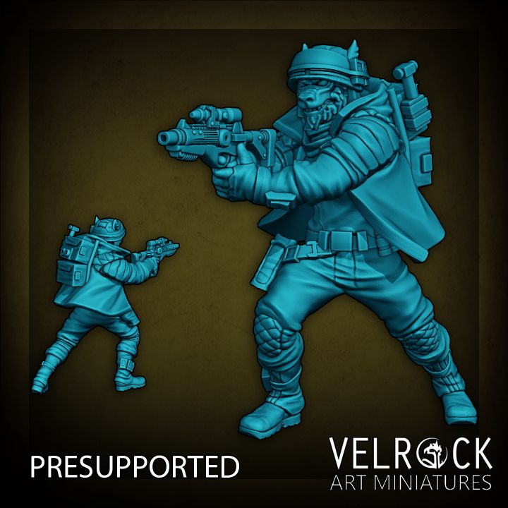 Rebel Commandos (7 Variants Available) - Velrock