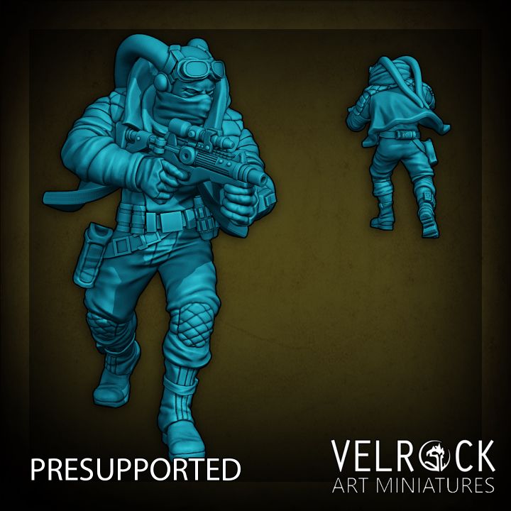 Rebel Commandos (7 Variants Available) - Velrock