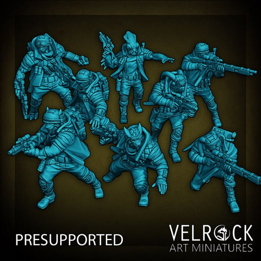 Rebel Commandos (7 Variants Available) - Velrock
