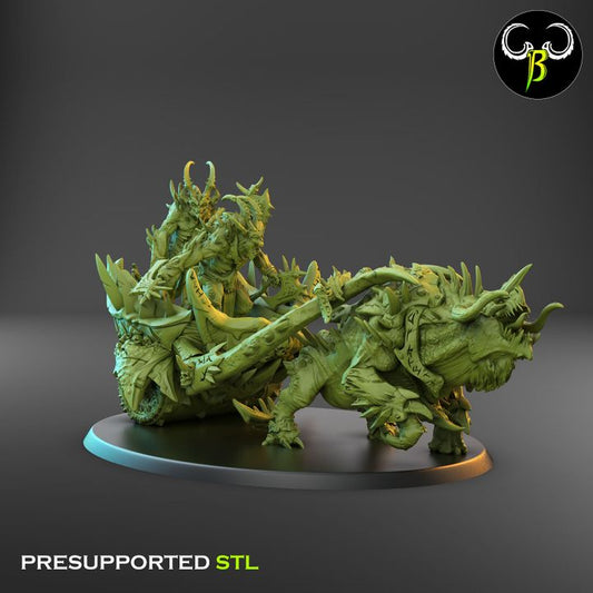 Raging Chariots (3 Variants Available) - Clay Beast Creations