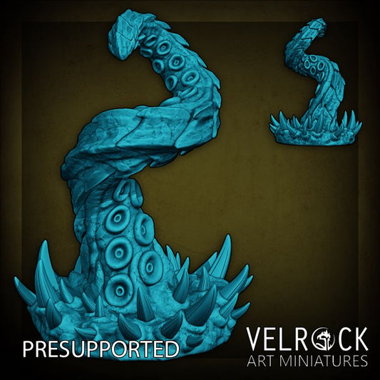 Rooted Tentacle, Terrain Piece - Velrock