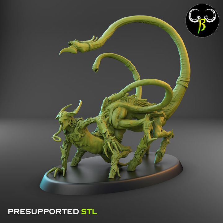 Spawn of Depravation - Male (3 Variants Available) - Clay Beast Creations