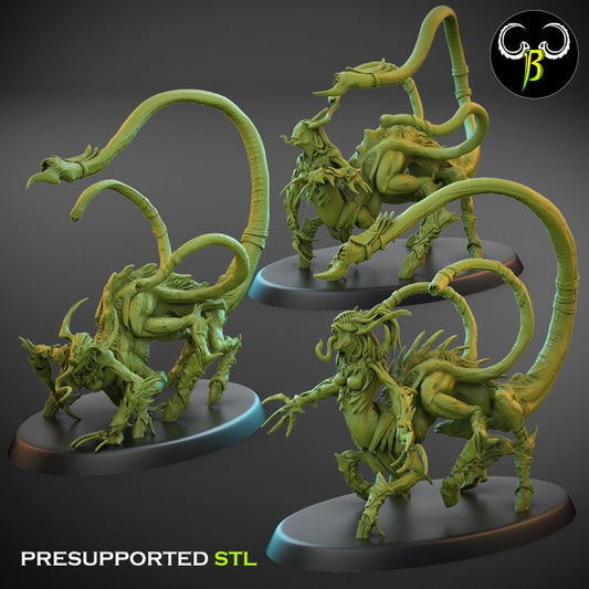 Spawn of Depravation - Female (3 Variants Available) - Clay Beast Creations