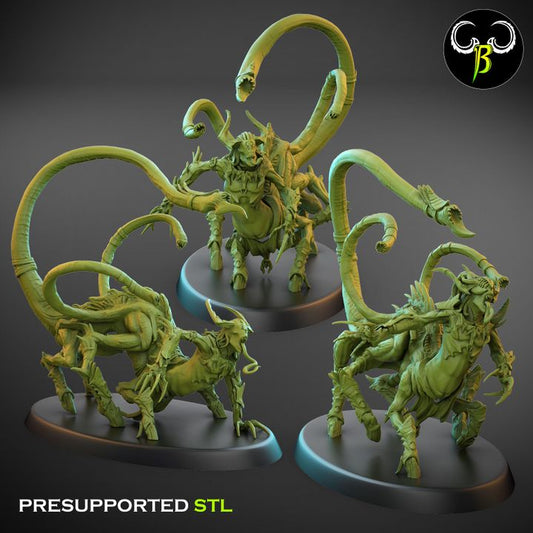 Spawn of Depravation - Male (3 Variants Available) - Clay Beast Creations