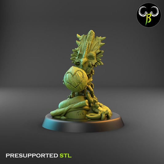 TikKeur, Coconut Spirit Champion - Clay Beast Creations