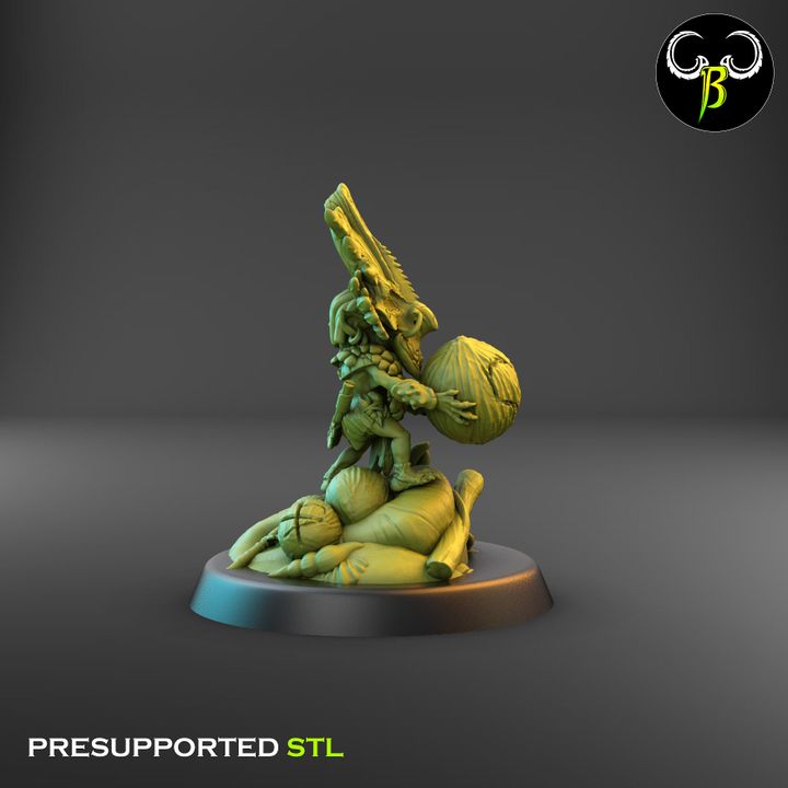 TikKeur, Coconut Spirit Champion - Clay Beast Creations