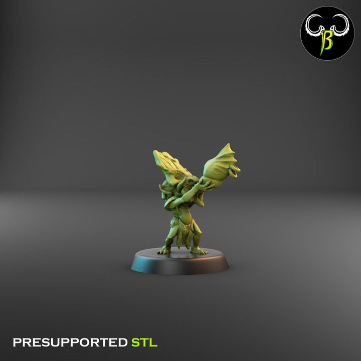 Shore Warriors, Champions - Tikki Folk Leaders (5 Variants Available) - Clay Beast Creations