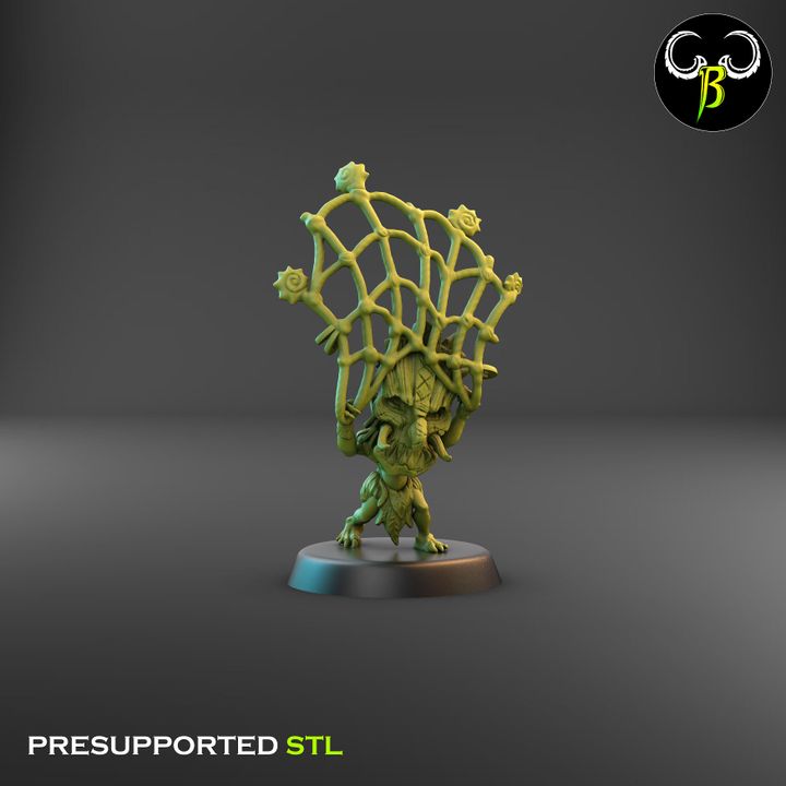 Shore Warriors, Net Squad - Tikki Folk Fishermen (3 Variants Available) - Clay Beast Creations