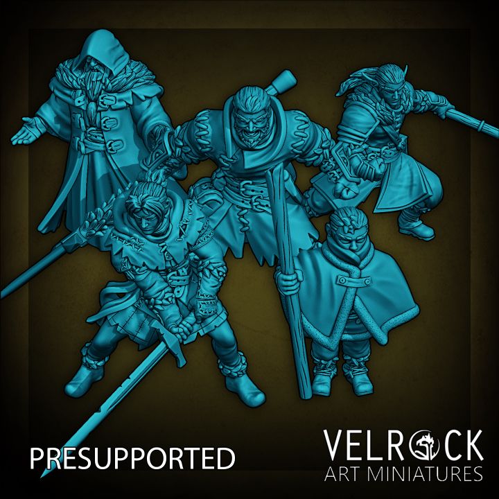 Tundra Adventurers, Set 3 (5 Variants Available) - Velrock