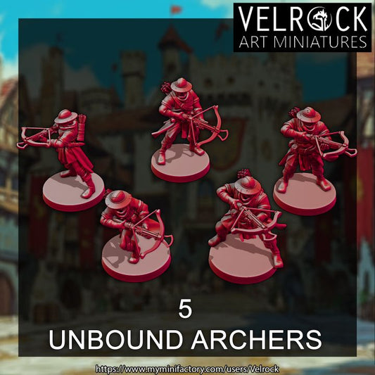 Unbound Soldiers, Archers (5 Variants Available) - Velrock