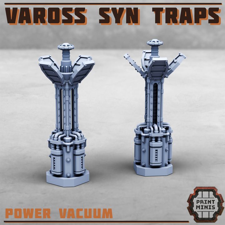 Vaross Syn Traps, Scenery Kit - 32mm Scale (7 Variants Available) - Print Minis