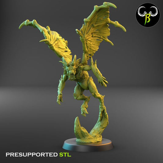 Winged Shadows, Set 1 (5 Variants Available) - Clay Beast Creations