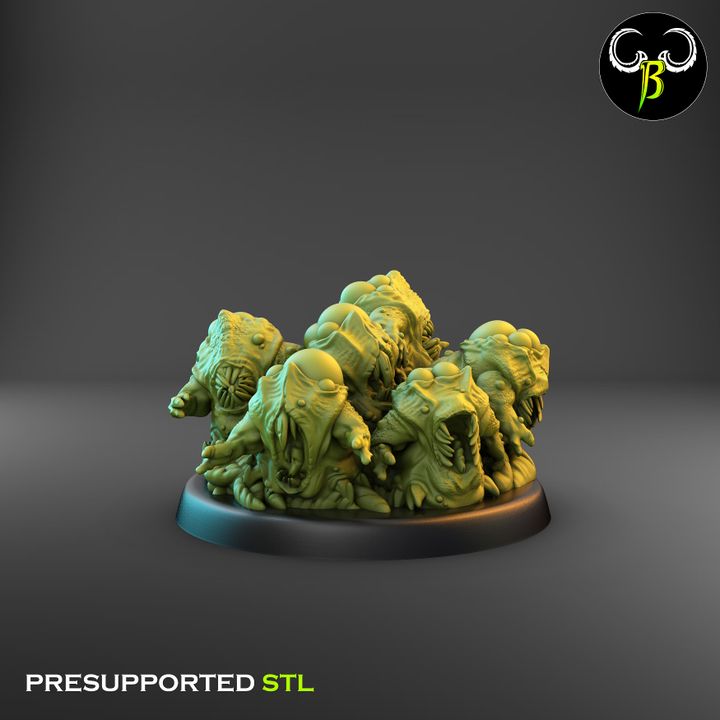 Wormling Swarm (4 Variants Available) - Clay Beast Creations