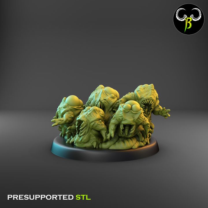 Wormling Swarm (4 Variants Available) - Clay Beast Creations